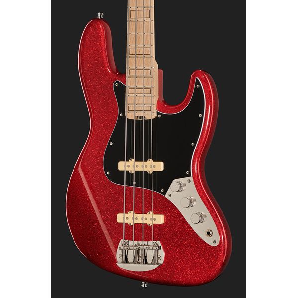 Avis basse électrique Vincent Bass Guitars Metropol 4 Flame