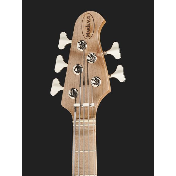 La basse électrique Marleaux Votan 5 XS JJ Antique Wood III : Notre avis
