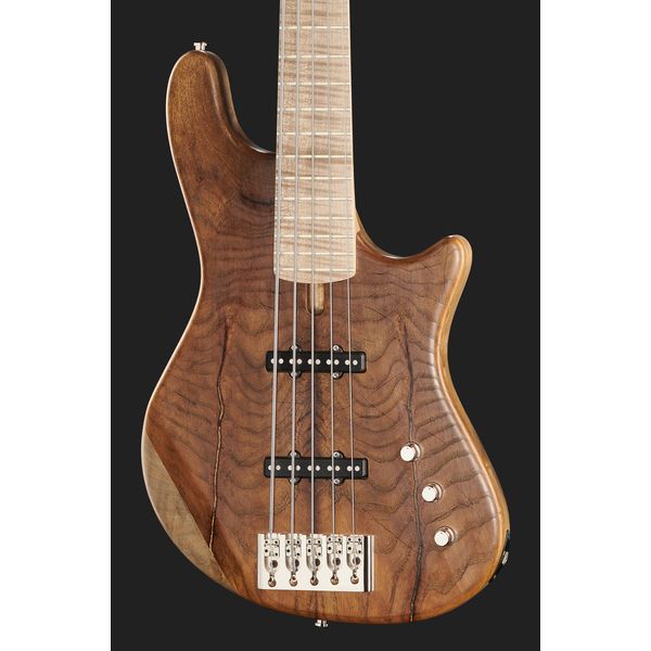 La basse électrique Marleaux Votan 5 XS JJ Antique Wood III : Notre avis