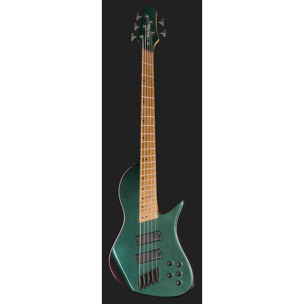 Avis basse électrique Harley Benton MSB-5 Flip Flop Blue