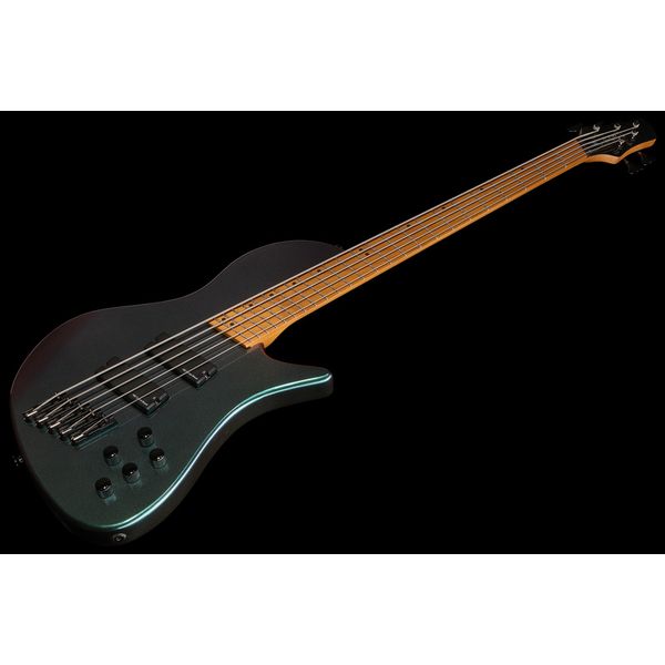 Avis basse électrique Harley Benton MSB-5 Flip Flop Blue
