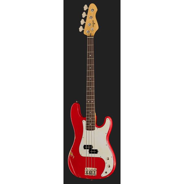 La basse électrique Maybach Motone P Candy Apple Red Metal : Notre avis
