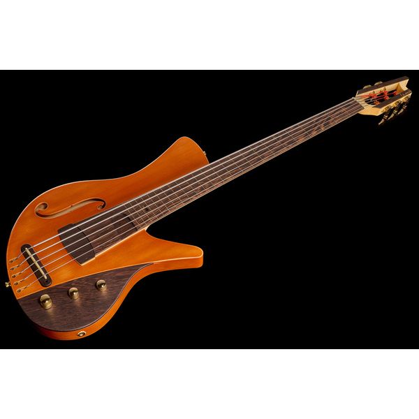 Avis basse électrique Ulrich Bass Nicolo Fretless 5 Walnut