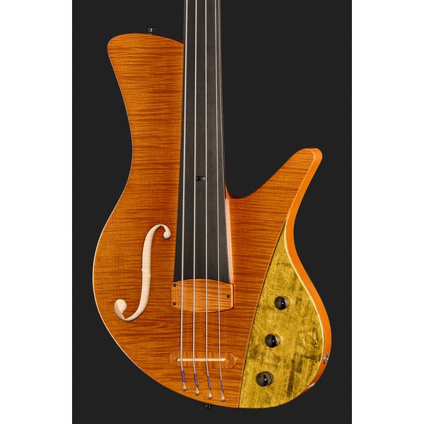 La basse électrique Ulrich Bass Nicolo Fretless 4 Amber : Notre avis