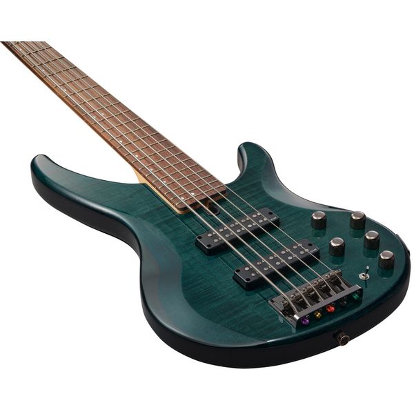 La basse électrique Yamaha TRBX 605FM Indigo Blue : Notre avis