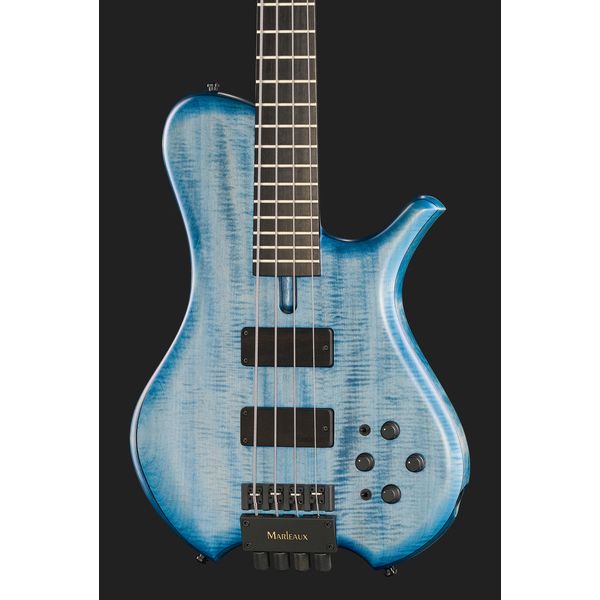 Avis sur Marleaux MBass Headless 4 STW Blue - Test basse électrique