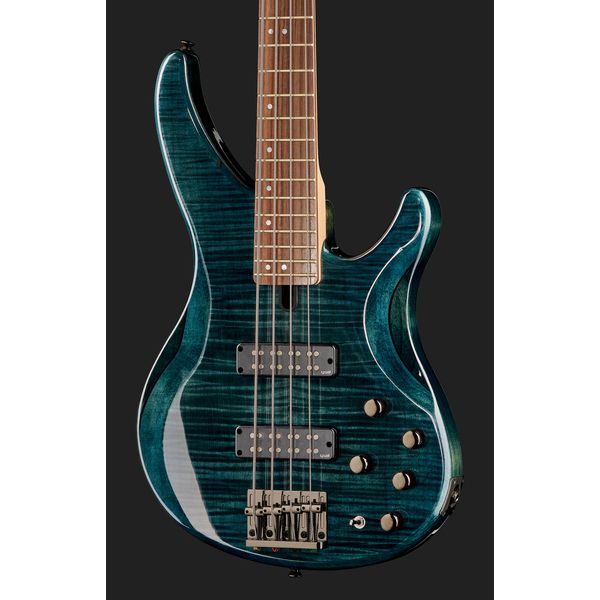 La basse électrique Yamaha TRBX 604FM Indigo Blue : Notre avis