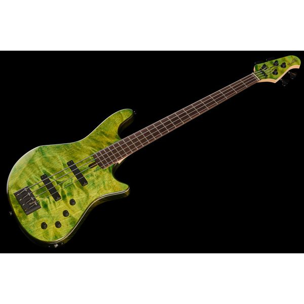 La basse électrique Marleaux Votan XS 4 Quilted Birch BG : Notre avis