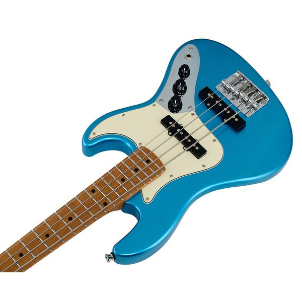 Avis basse électrique Flight Mini JB Bass Blue