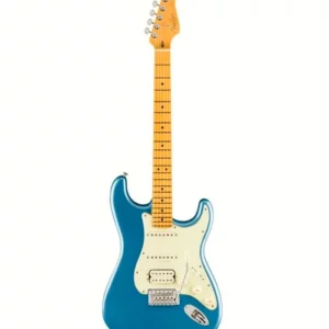 Découvrez notre avis de guitariste sur la Fender Am Pro Clsc Strat HSS MN FLPB