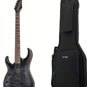 Harley Benton Amarok 6 LH BKNT Flame w/Bag : L&rsquo;analyse complète de cette guitare électrique (2026)