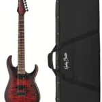 Guitare Harley Benton Amarok-7 BKRD Quilted B w/Case : Test, sensations de jeu et verdict