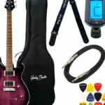 Guitare électrique Harley Benton CST-24 Purple Burst Bundle : Le test ultime et notre verdict
