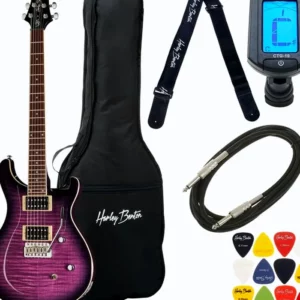 Harley Benton CST-24T Purple Burst Bundle : Caractéristiques, électronique et avis