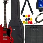 Guitare électrique Harley Benton DC-200CH Student Series Set : Le test ultime et notre verdict