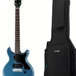 Avis de pro : Que vaut la guitare électrique Harley Benton DC-Junior Pelham Blue w/Bag ?