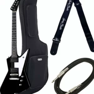 Notre avis tranché sur la guitare électrique Harley Benton Extreme-76 BK Classic Bundle