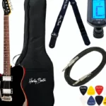 Test complet et Avis de la guitare Harley Benton Fusion-T HH LH EB BK Bundle