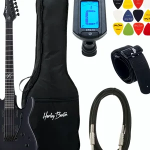 Guitare Harley Benton HWY-25BKS Progressive S Bundle : Ses points forts, le manche et notre avis