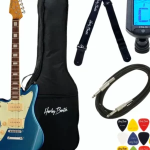 La guitare Harley Benton JA-60CC LH Lake Placid Bundle passée à la loupe : Avis et Test