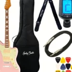Guitare Harley Benton JA-60CC Shell Pink Bundle : Ses points forts, le manche et notre avis