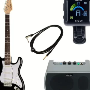 Harley Benton JAMster Guitar ST Bundle : Prix, Lutherie, Micros et Avis sur ce modèle