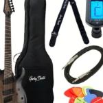 Notre avis tranché sur la guitare électrique Harley Benton MultiScale-7 BBB Bundle