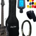 Guitare Harley Benton MultiScale-8 QBB Bundle : Ses points forts, le manche et notre avis