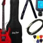 Guitare Harley Benton R-446 Blood Metallic Bundle : Avis des musiciens, Son et Test