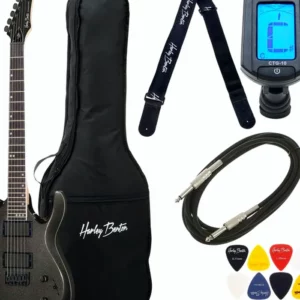 Rock, Metal, Blues : Avis sur la polyvalence de la Harley Benton R-446 Graphite Metallic Bundle