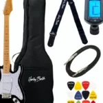 Avis et Test : La guitare Harley Benton ST-62MN BK Vintage Seri Bundle passée au crible