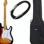 Avis et essai en ampli de la guitare électrique Harley Benton ST-62MN SB Vint. Series Bundle