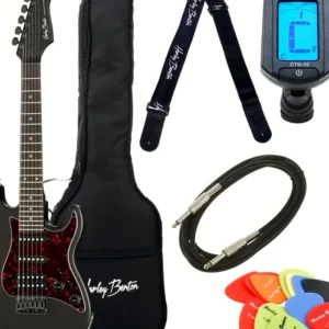 Rock, Metal, Blues : Avis sur la polyvalence de la Harley Benton ST-Junior HSS SBK Bundle