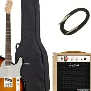 Découvrez notre avis de guitariste sur la Harley Benton TE-20SB Standard Series Bundle