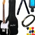Avis, Test et Meilleur Prix pour la guitare Harley Benton TE-62DB BK Bundle