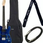Guitare électrique Harley Benton TE-90QM HH Trans Blue Bundle : Le test ultime et notre verdict