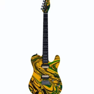 Larry Carlton T7 SW Yellow Swirl : Prix, Lutherie, Micros et Avis sur ce modèle
