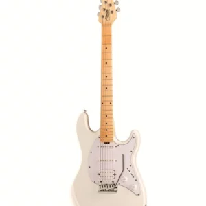 La guitare Sterling by Music Man Cutlass CT20HSS Canvas White passée à la loupe : Avis et Test