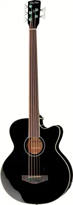 acoustique Harley Benton B-35BK-FL Acoustic Bass Series