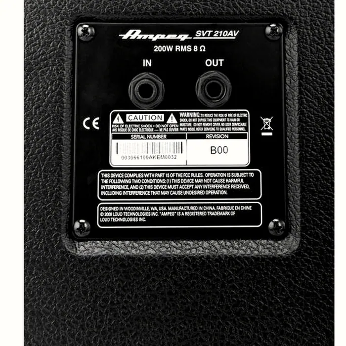 Ampeg SVT-210AV Bundle – photo 6