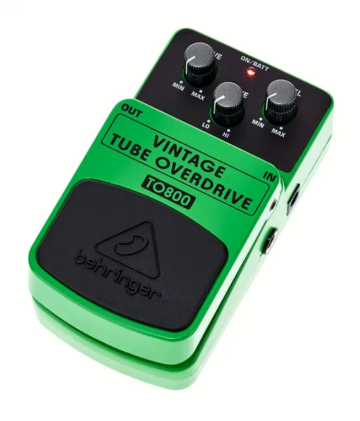 Behringer TO800 Vintage Tube Overdrive - Photos, Tests & Avis