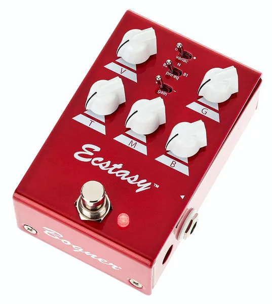 Bogner Ecstasy Red Mini Distortion - Photos, Tests & Avis