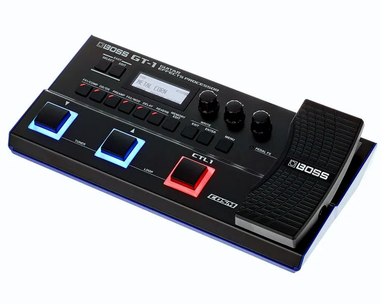Boss GT-1 Guitar Multi-FX Pedal - Photos, Tests & Avis