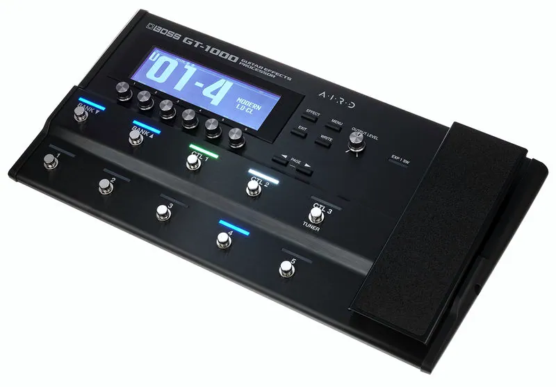 Le préamp pour guitare électrique Boss GT-1000