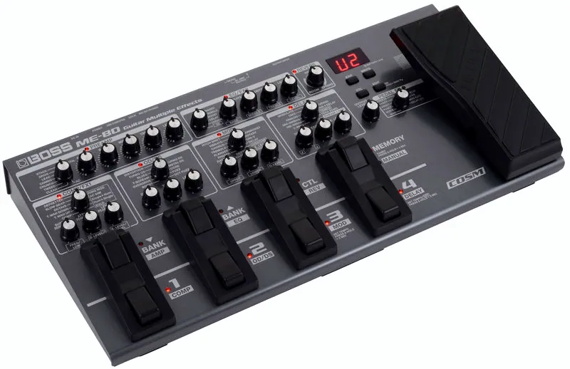 Le préamp pour guitare électrique Boss ME-80