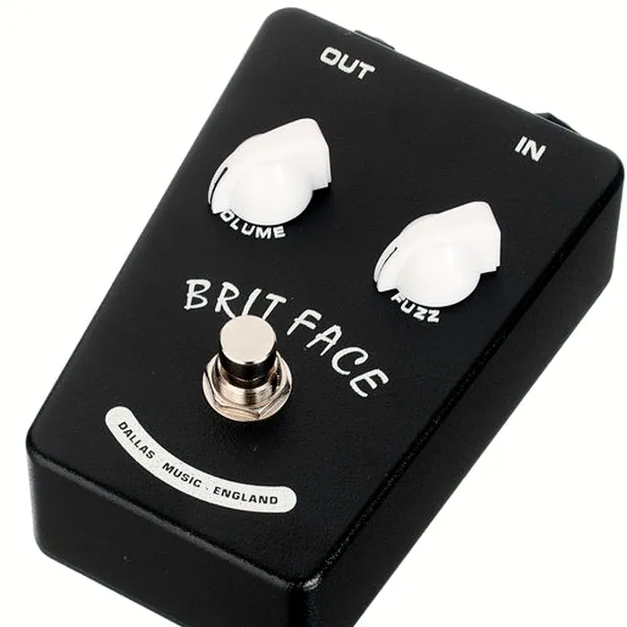 British Pedal Company Dallas Brit Face Fuzz Black Lt – photo 2