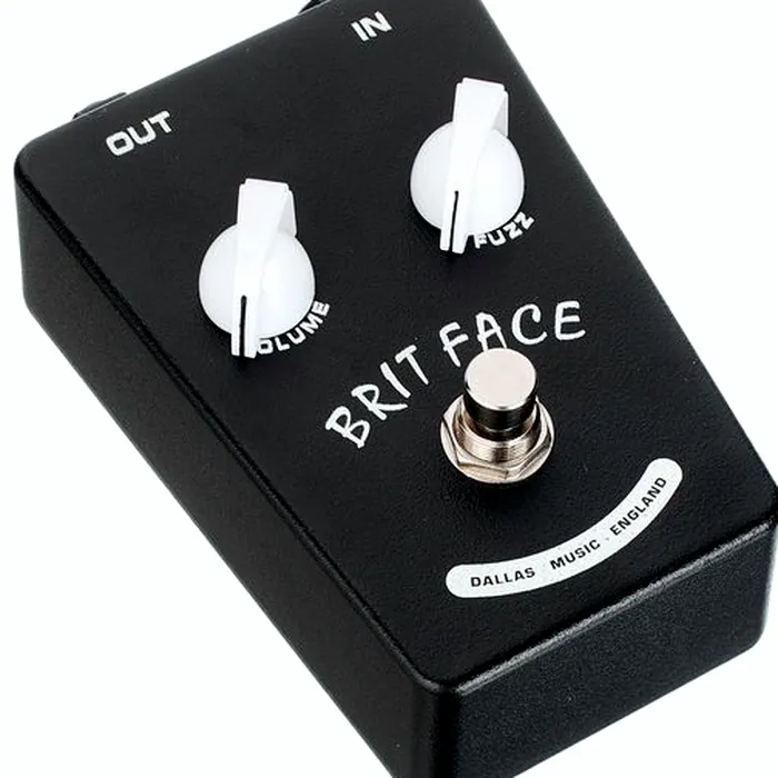 British Pedal Company Dallas Brit Face Fuzz Black Lt – photo 6