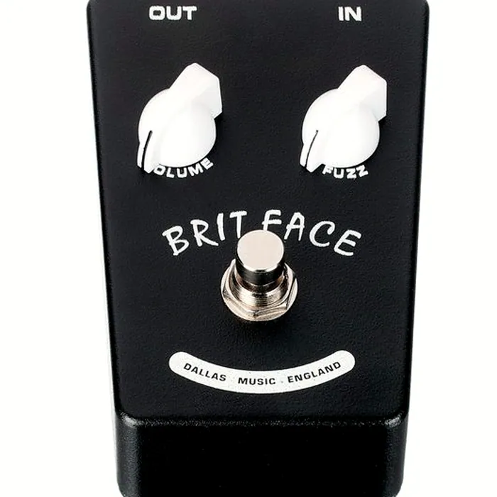 British Pedal Company Dallas Brit Face Fuzz Black Lt – photo 5
