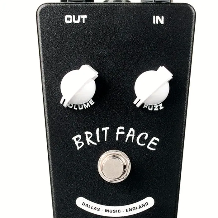 British Pedal Company Dallas Brit Face Fuzz Black Lt – photo 8