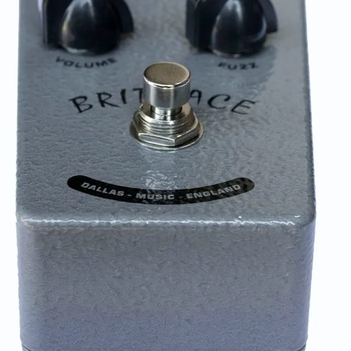 British Pedal Company Dallas Brit Face Fuzz Silver – photo 4